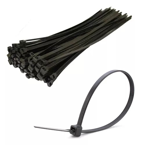 TIRRAP WIREPLUS 3.6 MM X 20CM NEGRO 100U