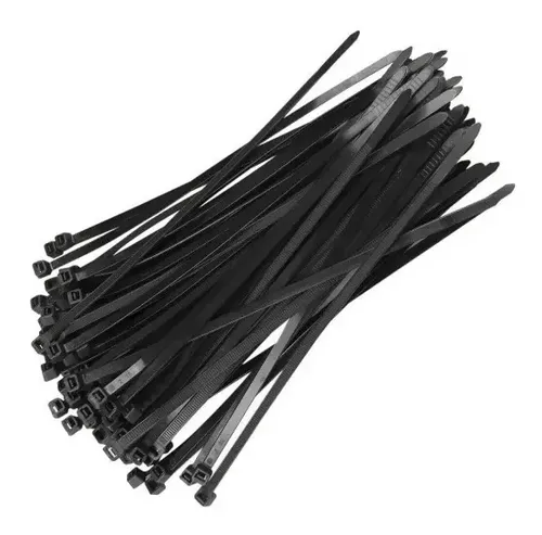 TIRRAP WIREPLUS 3.6 MM X 30CM NEGRO 100U