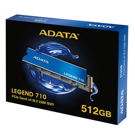 DISCO SOLIDO | M.2 | ADATA | LEGEND 710 | 512GB | PCIEXPRESS 3.0 | INTERFACE | NVME | GEN 3 X4 | 2280