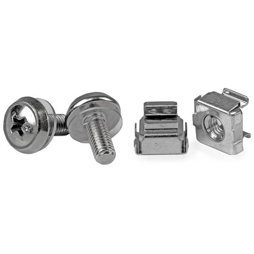 TORNILLOS Y GRAPAS PARA RACK QNET CANASTILLA JS-31 50 UNIDADES