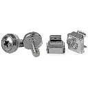 TORNILLOS Y GRAPAS PARA RACK QNET CANASTILLA JS-31 50 UNIDADES