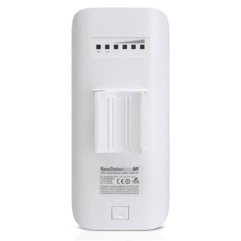 UBIQUITI NANOSTATION LOCO M5 AIRMAX INDOOR|OUTDOOR 5GHZ 13DBI CPE
