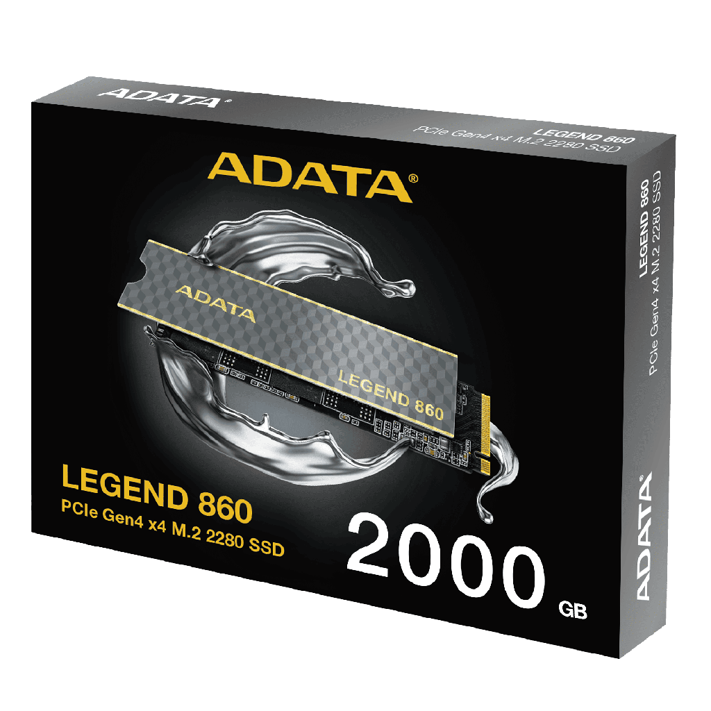 DISCO SOLIDO | M.2 | ADATA | LEGEND 860 | 2TB | PCIEXPRESS 3.0 | INTERFACE NVME | GEN 4 X4 | 2280