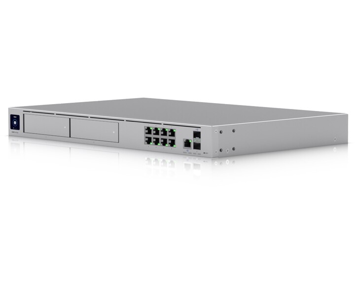 UBIQUITI UDM PRO MAX DREAM MACHINE 8 PUERTOS ETHERNET 1GBPS + 1 10GBPS SFP+ POE+ 4GB RAM DDR4 QUAD CORE 1.7