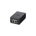 UBIQUITI POE-48-24W-G ADAPTADOR POE 48VDC 0.5A 1 PUERTO GIGABIT HASTA 30W INDICADOR LED PROTECTOR DE PICOS