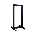 RACK DE PISO 18 UNIDADES NEGRO METALNET MET-RPISO-18U-NG