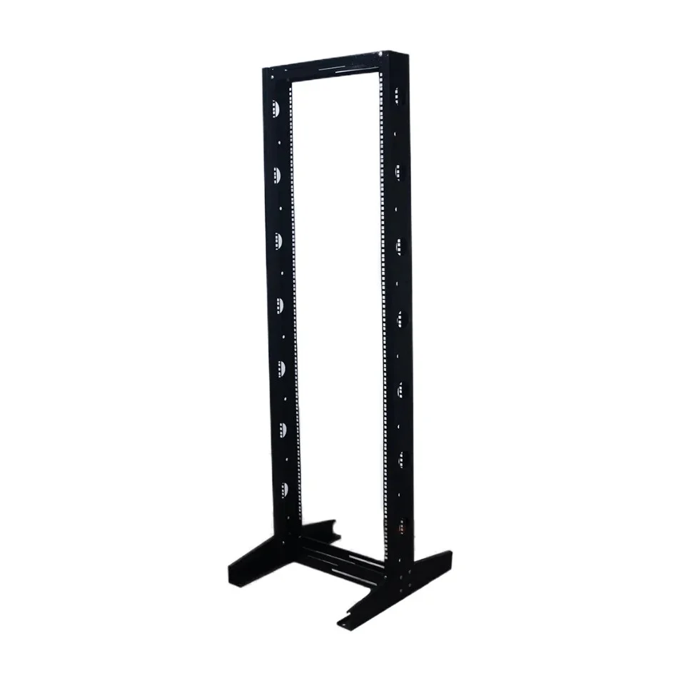 RACK DE PISO 35 UNIDADES NEGRO METALNET MET-RPISO-35U-NG