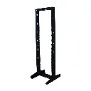 RACK DE PISO 35 UNIDADES NEGRO METALNET MET-RPISO-35U-NG