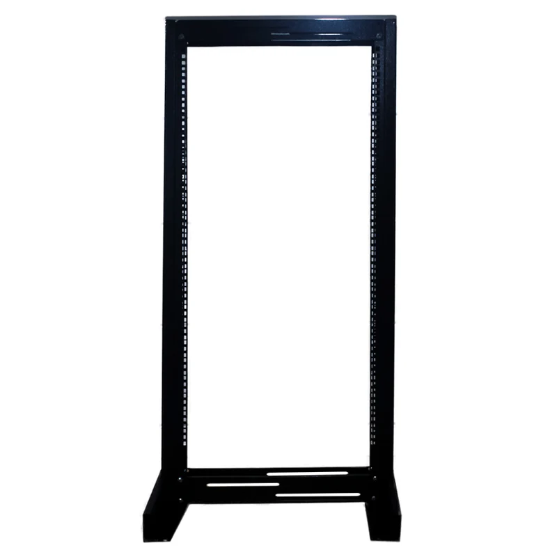 RACK DE PISO ABIERTO 42 UNIDADES NEGRO 4 POSTES CON RUEDA BEGPROD ID-SORS6642