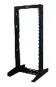 RACK DE PISO 24 UNIDADES NEGRO METALNET MET-RPISO-24U-NG