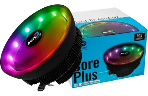 FANCOOLER | AEROCOOL | CORE PLUS | ARGB | 4 PINES | INTEL | AMD