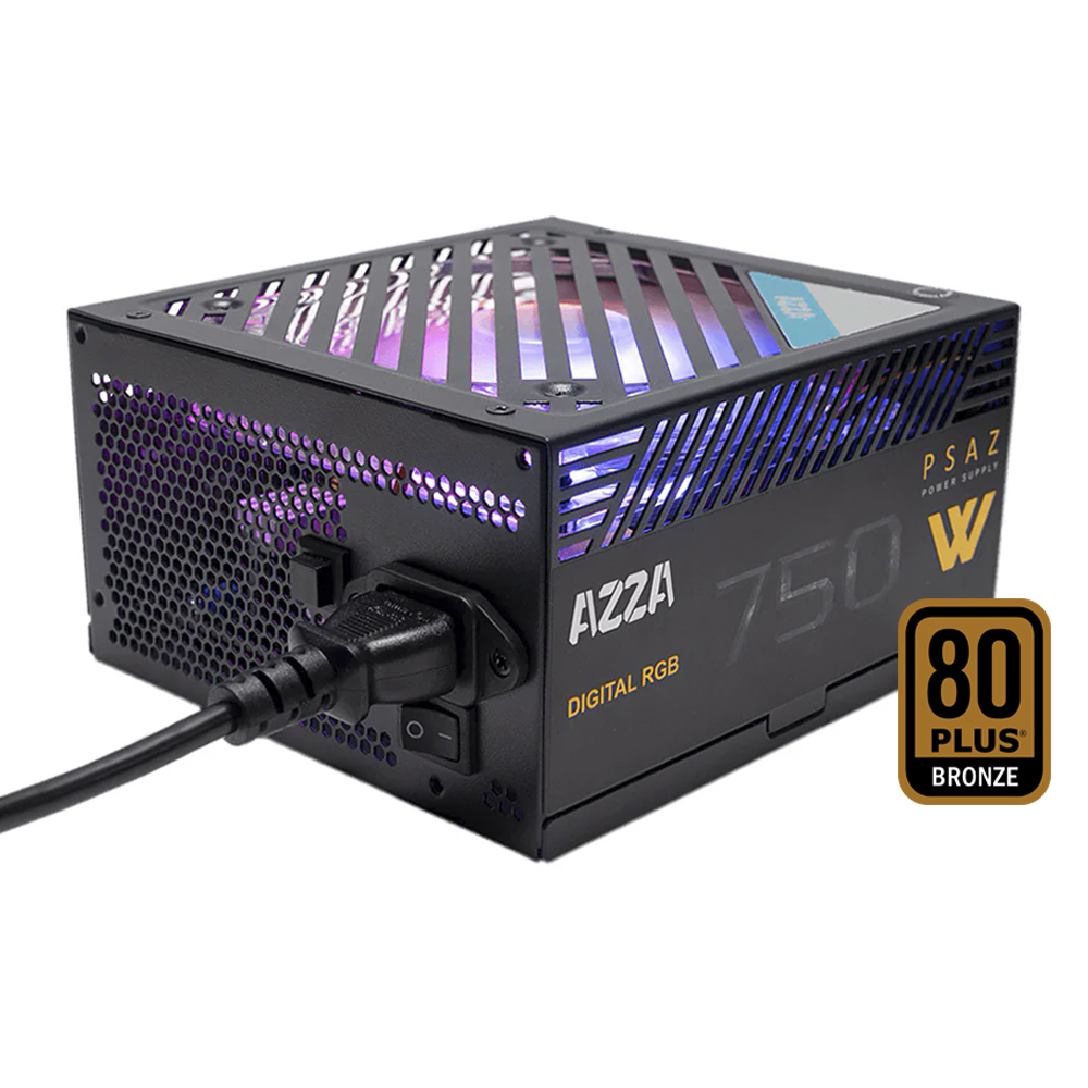 FUENTE DE PODER | AZZA | 750W | 80 PLUS GOLD