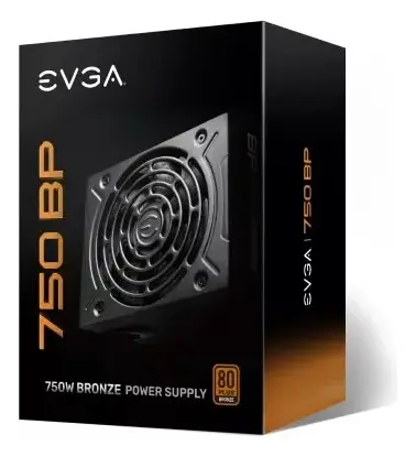 FUENTE DE PODER | EVGA | PSU | 750W | BRONZE | 80 PLUS