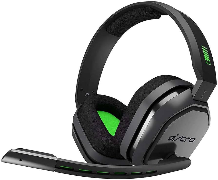 AUDIFONOS ASTRO A10 GAMING HEADSET (NEGRO|VERDE)