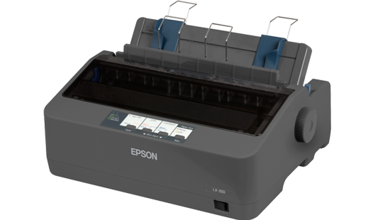 IMPRESORA | EPSON | LX-350 | MATRIZ DE PUNTO | 5 COPIAS | 9 PINES | USB-PARALELA