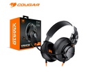 AUDIFONOS CON MICROFONO COUGAR GAMING VM410 CLASSIC | 3.5MM | RGB | MULTIPLATAFORMA | USB | NEGRO | CANCELACION DE RUIDO