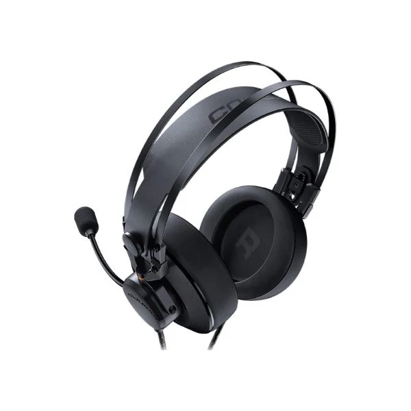 AUDIFONOS CON MICROFONO COUGAR GAMING VM410 CLASSIC | 3.5MM | RGB | MULTIPLATAFORMA | USB | NEGRO | CANCELACION DE RUIDO