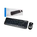 KIT DE TECLADO Y MOUSE | MICROSOFT | DESKTOP 600 | ALAMBRICO | USB | NEGRO
