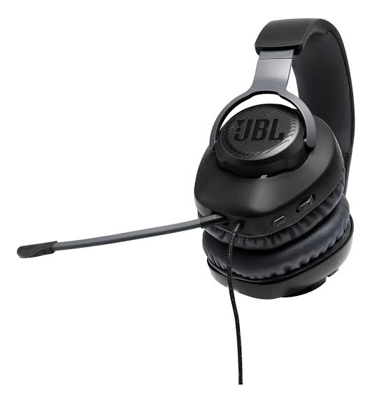 AUDIFONOS CON MICROFONO JBL GAMING QUANTUM 100 M2 | 3.5MM | MULTIPLATAFORMA NEGRO | 100% ORIGINAL