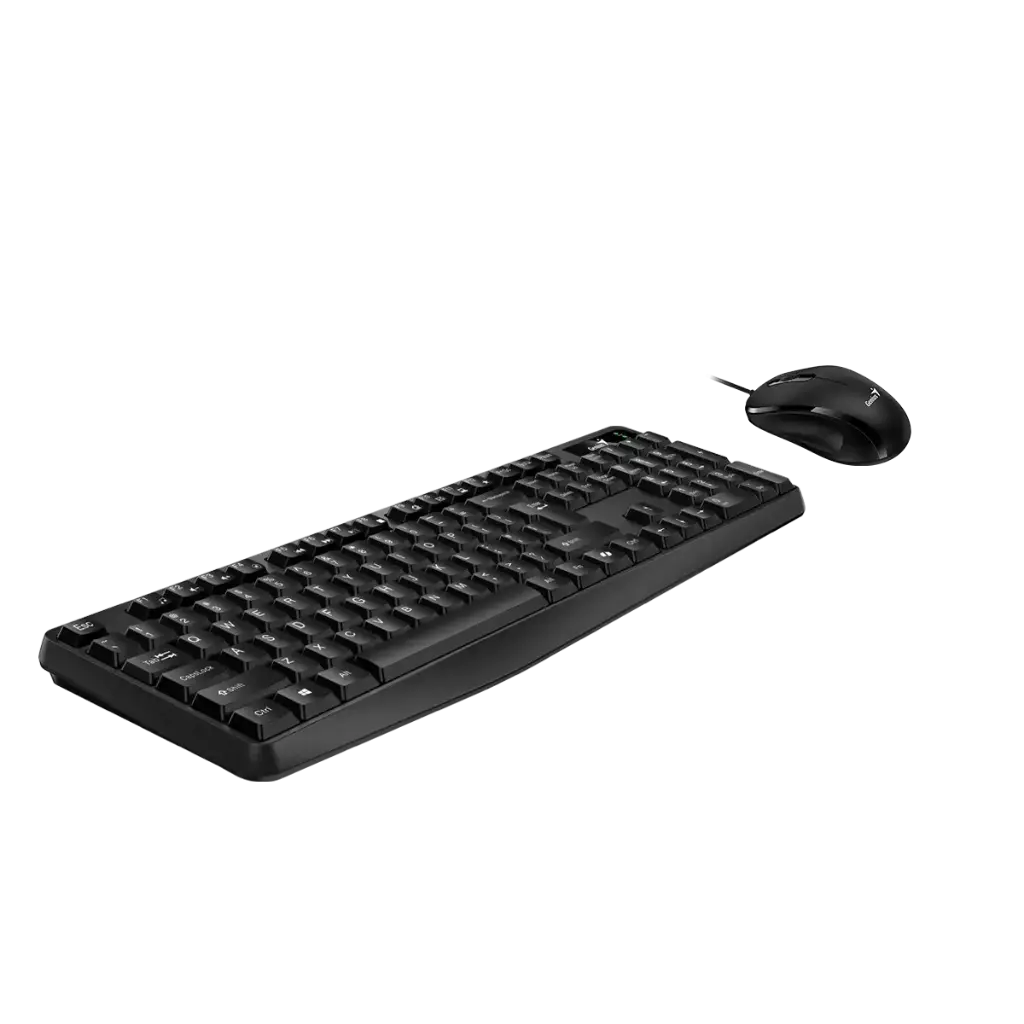 KIT TECLADO Y MOUSE | GENIUS | KM-170 | ESPAÑOL | NEGRO
