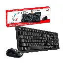 KIT TECLADO Y MOUSE | INALAMBRICO | GENIUS | KM-8206S | ESPAÑOL | NEGRO