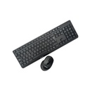 KIT TECLADO Y MOUSE | JEMIP | AVANT GARDE | INALAMBRICO | 1600DPI | 3 BOTONES | USB | ESPAÑOL | NEGRO