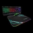 KIT TECLADO Y MOUSE | UNNO TEKNO | GAMING BRAVE | RGB | KB6784BK