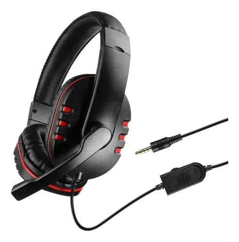 AUDIFONOS CON MICROFONO PC Y PS4 WIRED STEREO