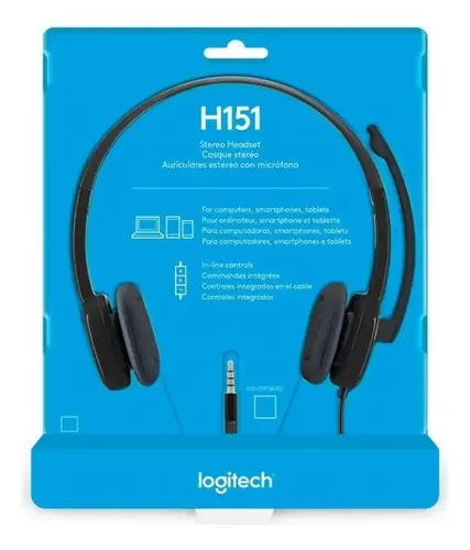 AUDIFONOS LOGITECH H151 ESTEREO HEASET