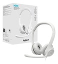 AUDIFONOS LOGITECH H390 ESTEREO HEADSET USB BLANCO