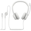 AUDIFONOS LOGITECH H390 ESTEREO HEADSET USB BLANCO