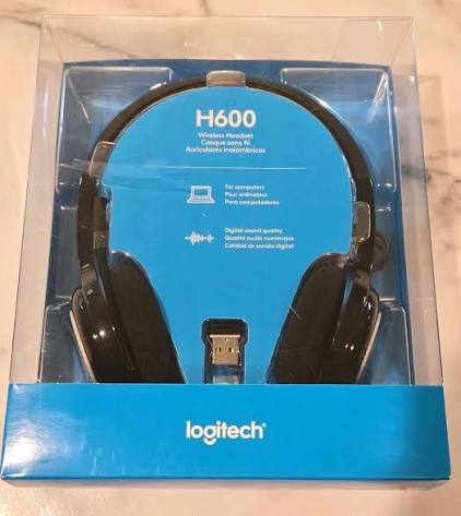 AUDIFONOS LOGITECH H600 MICROFONO | INALAMBRICO| NEGRO AZUL