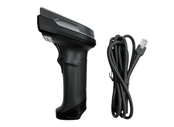 LECTOR DE CODIGO DE BARRA | JEMIP | JP-BC001B02C | CABLE 1.8 METROS | 120FPS | USB-HID | USB-COM | RS232Z | 1D 2D | PDF417-QR-DATA MATIX-AZ