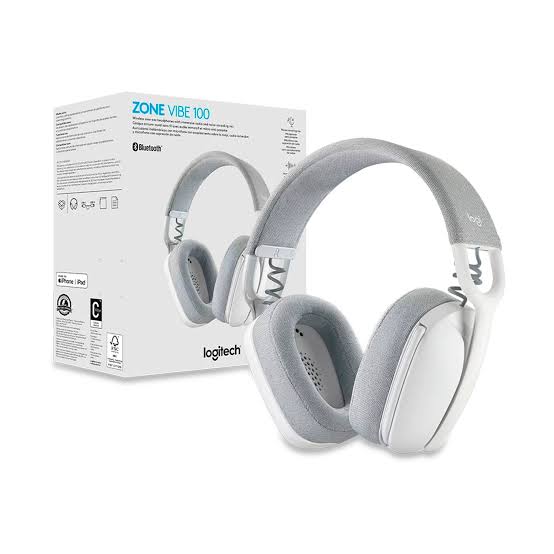 AUDIFONOS LOGITECH ZONE VIVE 100 HEADSET BLANCO