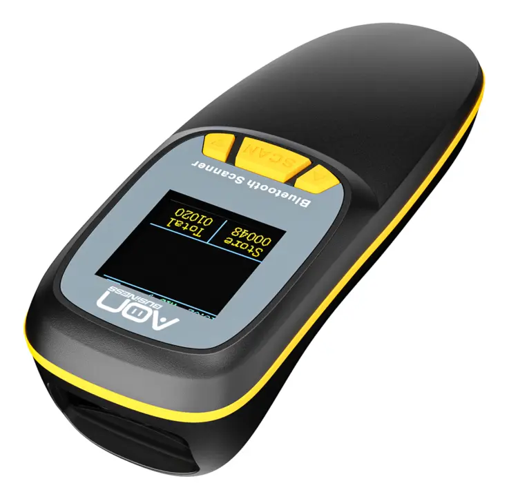 LECTORA DE CODIGO DE BARRA MOBILE | MS-155 | 2D | BLUETOOTH | BATERIA DE LITIO | USB-C | PANTALLA LCD
