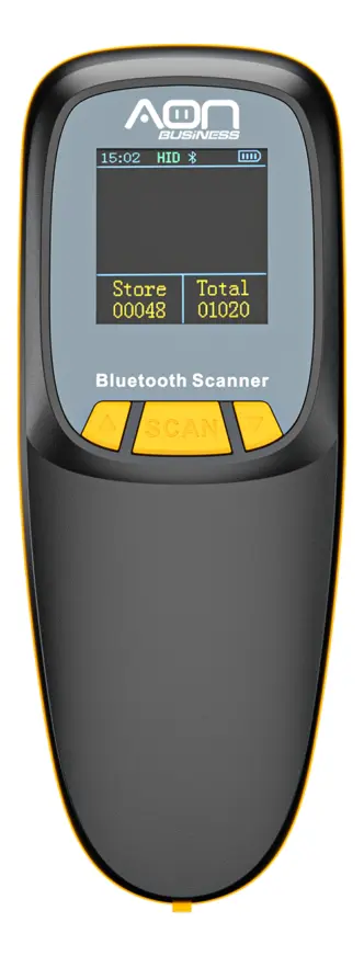 LECTORA DE CODIGO DE BARRA MOBILE | MS-155 | 2D | BLUETOOTH | BATERIA DE LITIO | USB-C | PANTALLA LCD