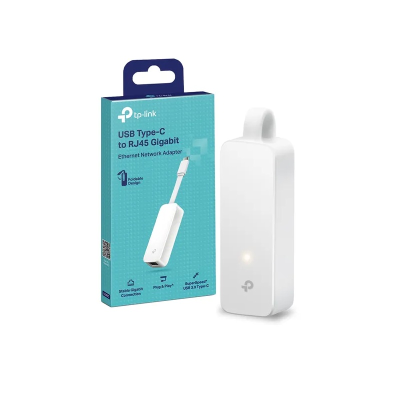ADAPTADOR DE RED TPLINK UE300 TIPO USB 3.0 RJ45 GIGABIT PLUG AND PLAY