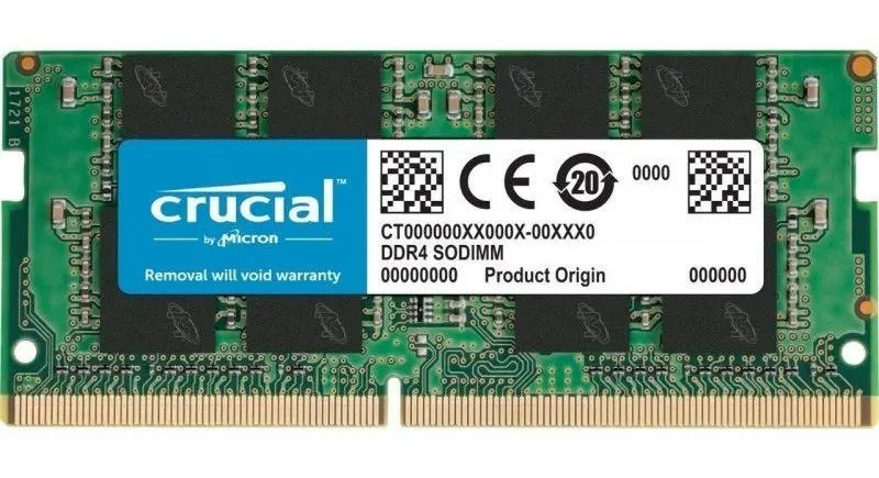MEMORIA RAM | CRUCIAL | 8GB | 2666 MHZ | PC4 21300 | CL 19 | DDR4 | DESKTOP