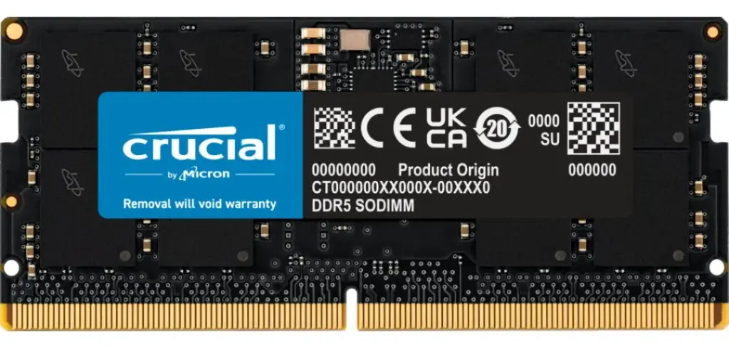 MEMORIA RAM | CRUCIAL | CT2K16G48C40U5 | 16GB | DDR5 | 4800MHZ | CL40