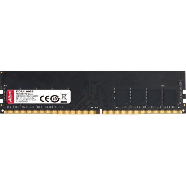 MEMORIA RAM | DAHUA | 8GB | DDR4 | 3200MHZ | C300 | PARA PC | UDIMM | DHI-DDR-C300U8G32