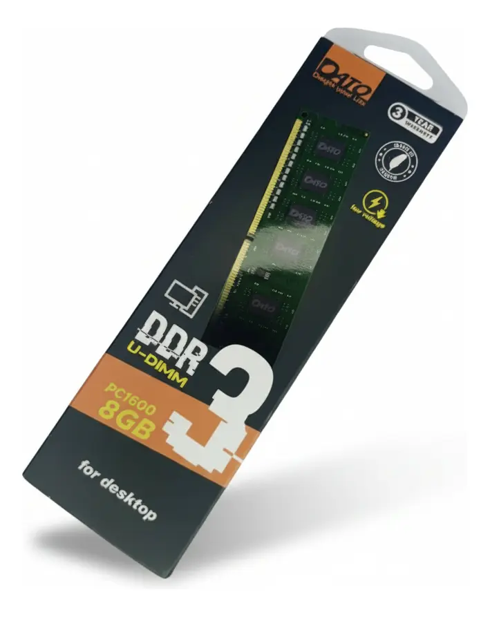 MEMORIA RAM | DATO | 8GB | 1600MHZ | DDR3 | DESKTOP | DT8G3DLDND16