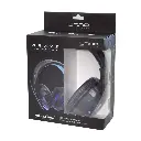 AUDIFONOS UNNO TEKNO GAMING BRAVE MICROFONO 3.5 USB LUCES AZUL HS7230BL