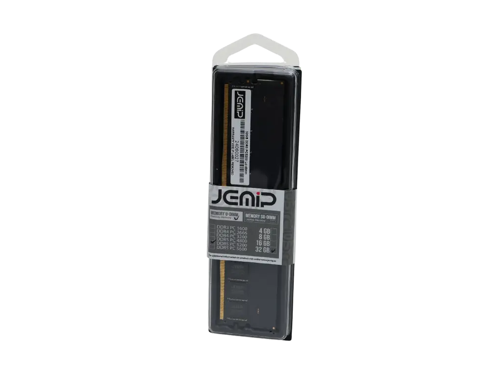 MEMORIA RAM | JEMIP | 32GB | DDR5 | 5200MHZ | UDIMM P | PC