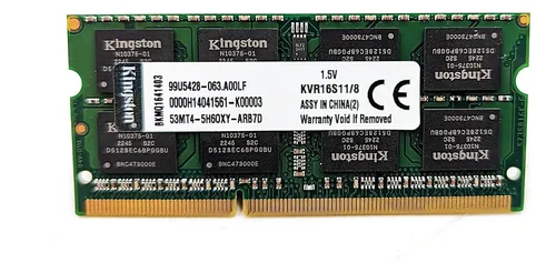 MEMORIA RAM | KINGSTON | 8GB | DDR3 | 1600MHZ | SODIMM | 240 PINES | PARA LAPTOP