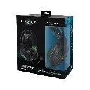 AUDIFONOS UNNO TEKNO GAMING BRAVE MICROFONO 3.5 USB LUCES VERDE HS7235GN