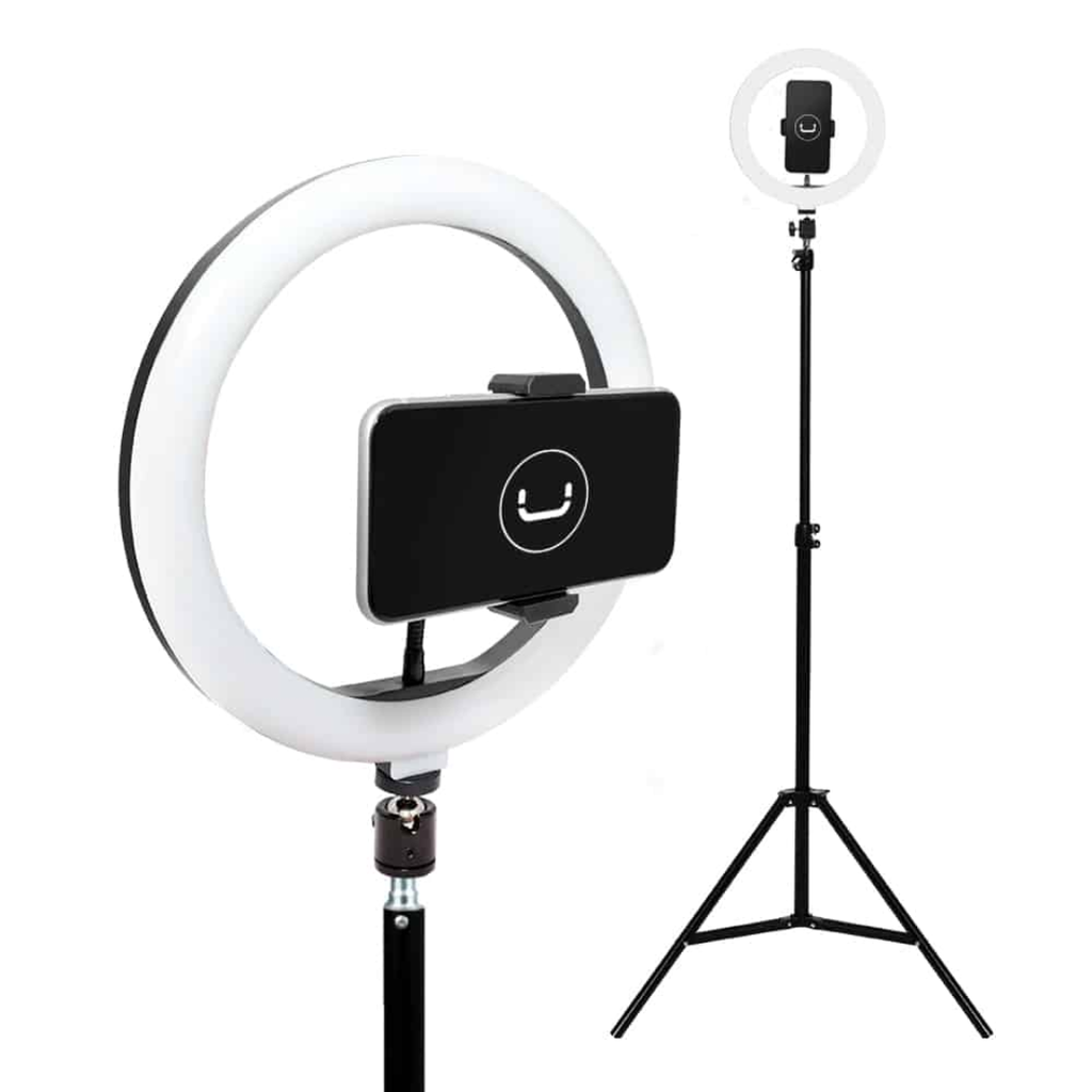 ARO DE LUZ UNNO TEKNO 10" LED PH1802BK