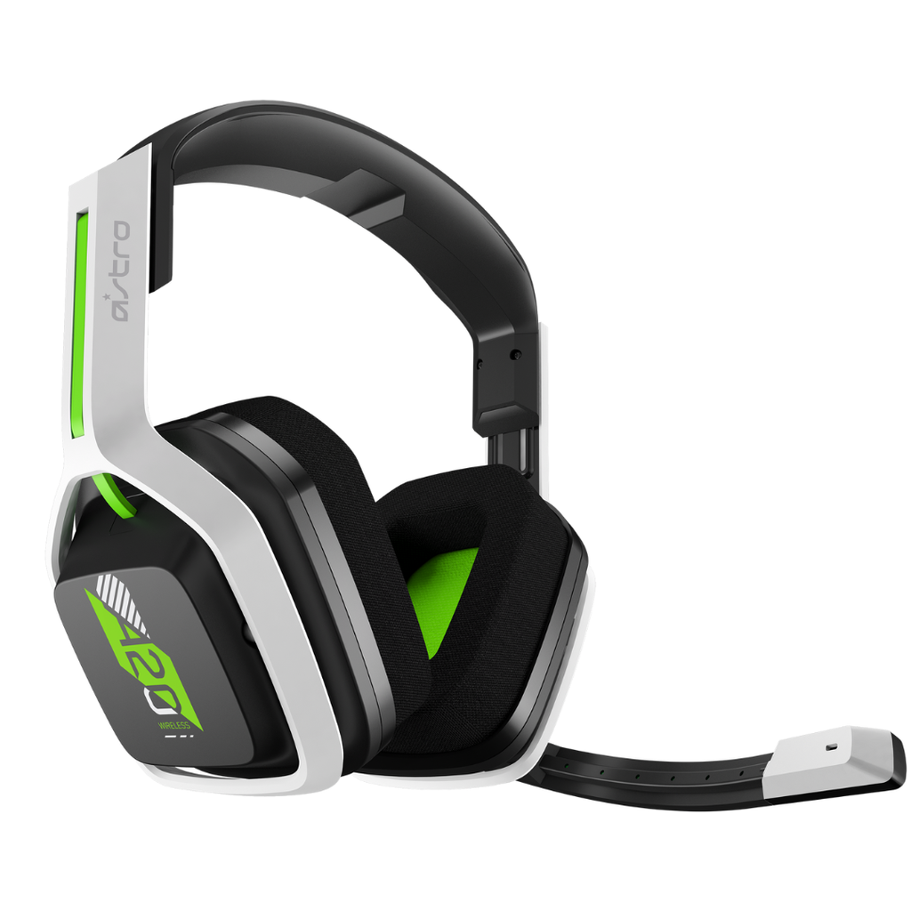 AUDIFONOS ASTRO A20 WIRELESS GAMING HEADSET (BLANCO|VERDE)