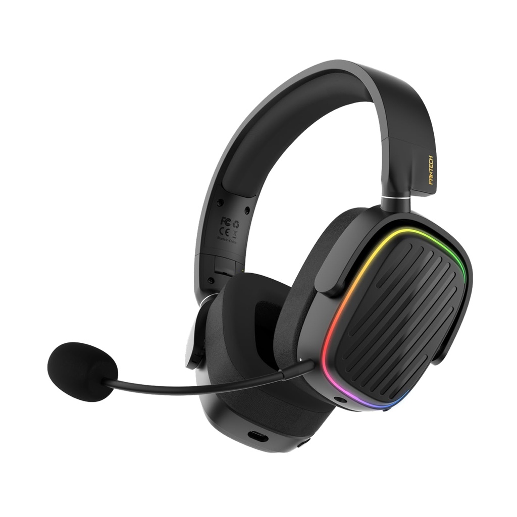 AUDIFONOS | FANTECH | HARMONY | WHG02 | HEADSETS | INALAMBRICO | NEGRO