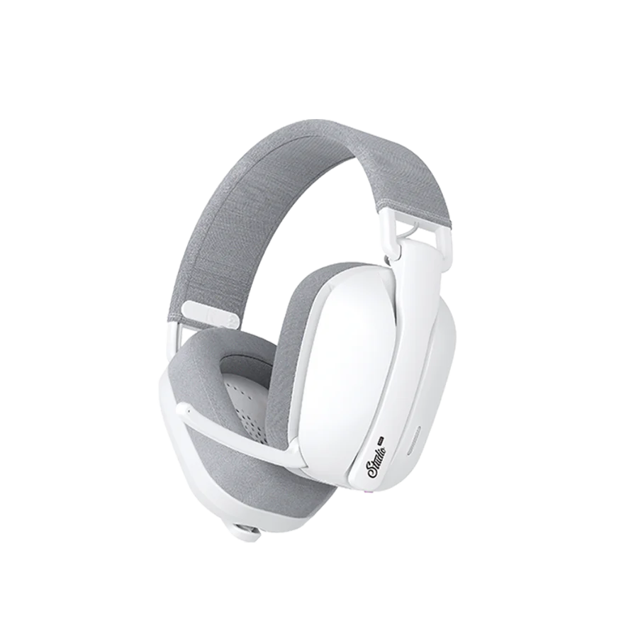AUDIFONOS FANTECH STUDIO PRO WH603P HEADSETS INALAMBRICO BLANCO