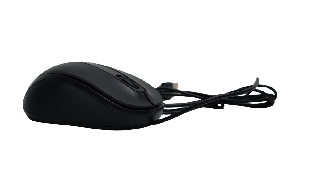 MOUSE JEMIP J218 OPTICO | 1000DPI | 3 BOTONES | USB | NEGRO